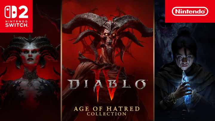 Now you can unleash Hell whenever, wherever. 😈 🔥 Diablo IV Base Game 🐺 Vessel of Hatred Expansion 💀 Lord of Hatred Expansion Diablo IV: Age of Hatred Collection is Available Now on Nintendo Switch™ 2.