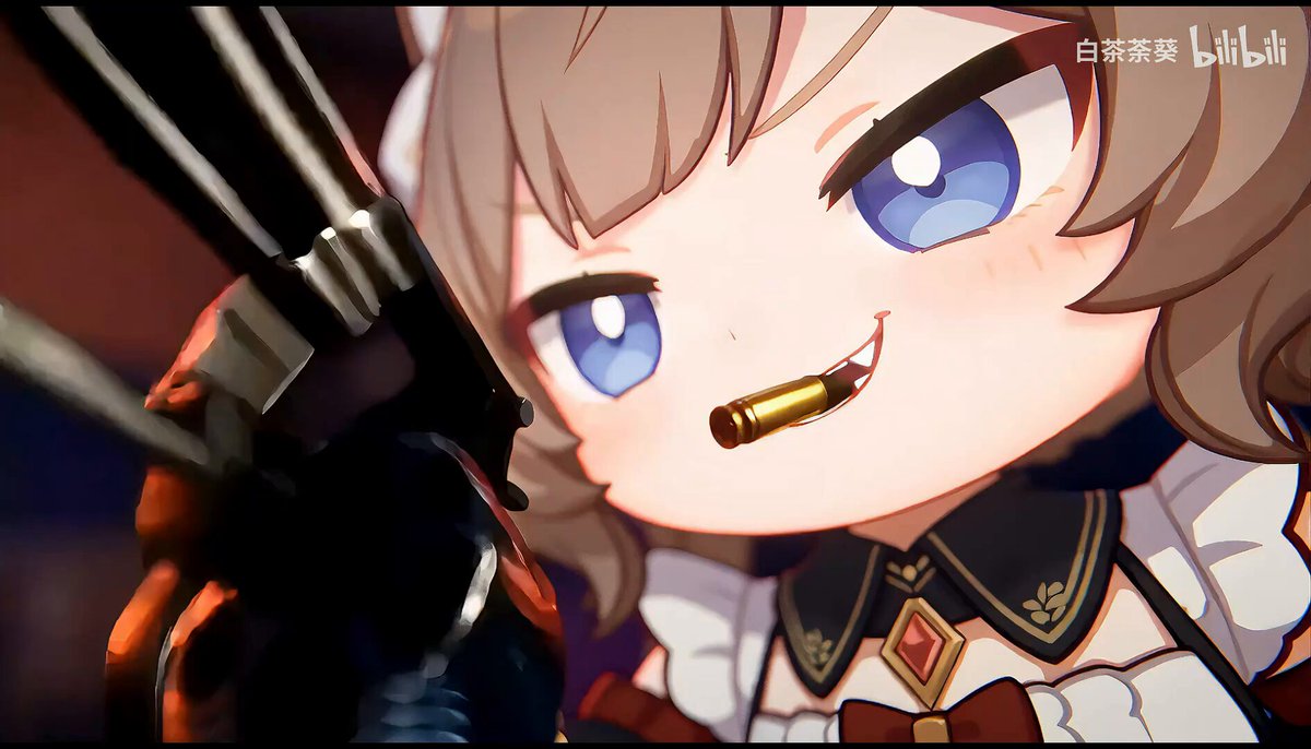 Sandrone cat vs Columbina cat #GenshinImpact