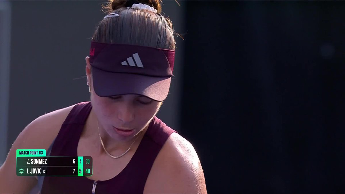 THAT'S GAME ✅ Iva Jovic seals the win over Sonmez in Guadalajara. #GDLOpen