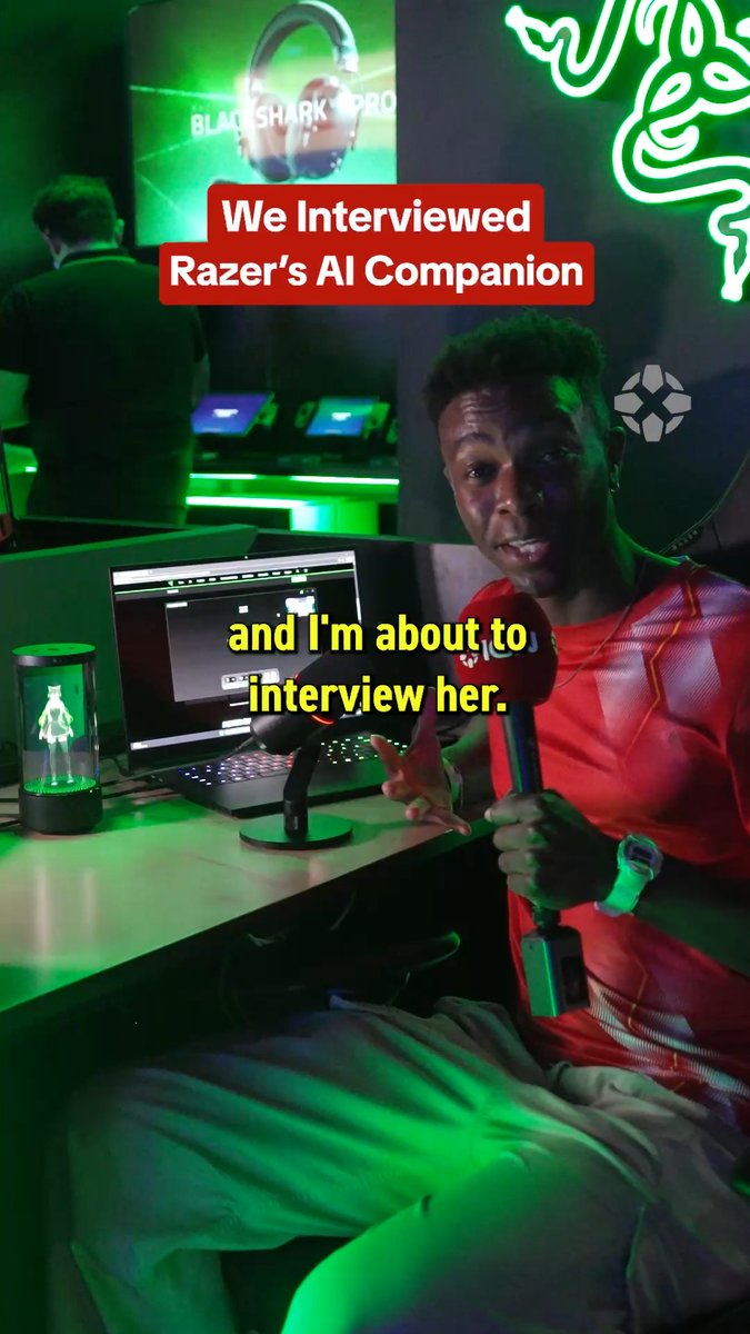 Razer's AI companion so you'll never be alone while you game.
