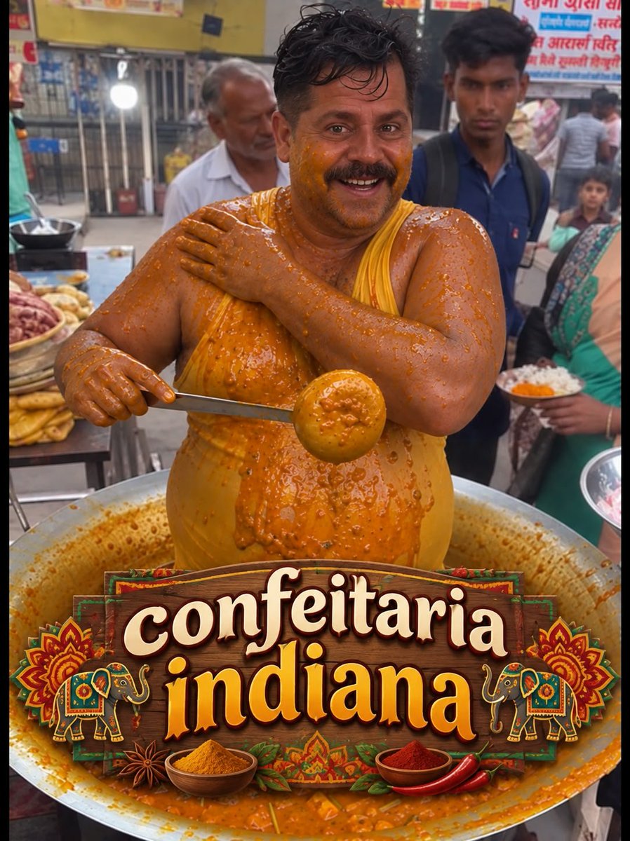 Reagindo à confeitaria indiana