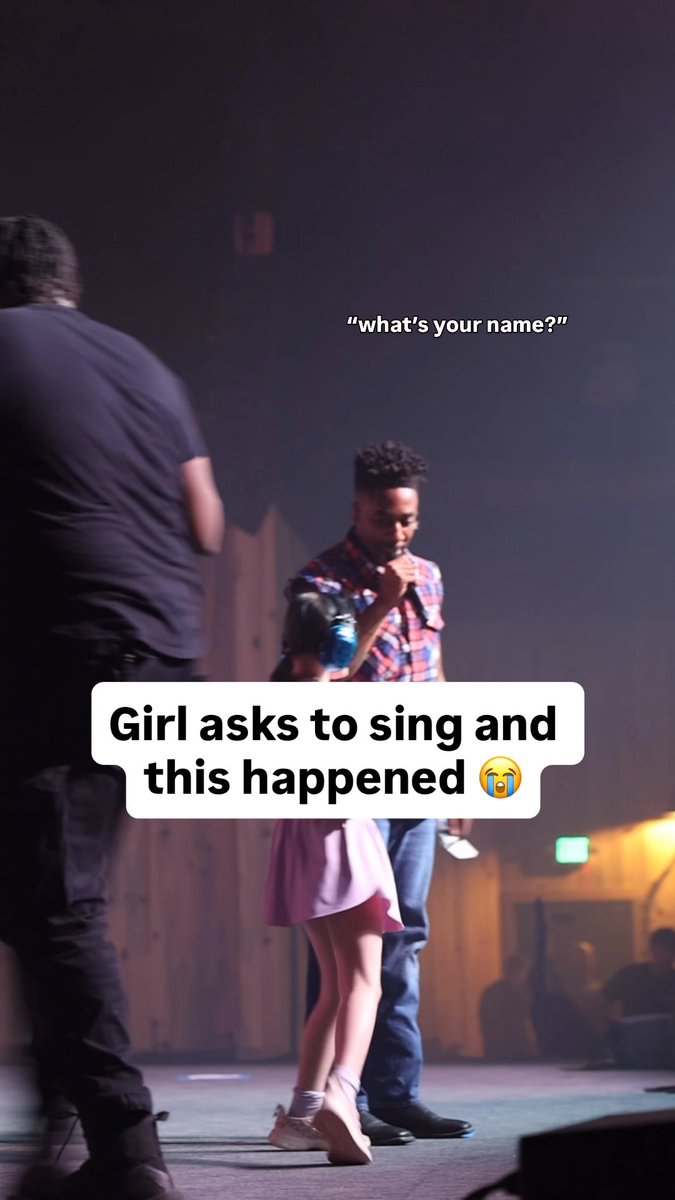 Girl asks to sing and this happened 😭