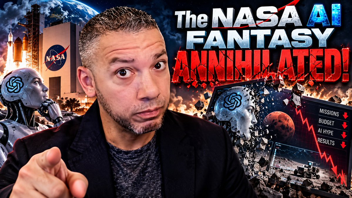 REPORT: The NASA AI Fantasy Annihilated By Transhumanist Researcher & Documentary Filmmaker Jason Bermas! Jason Bermas