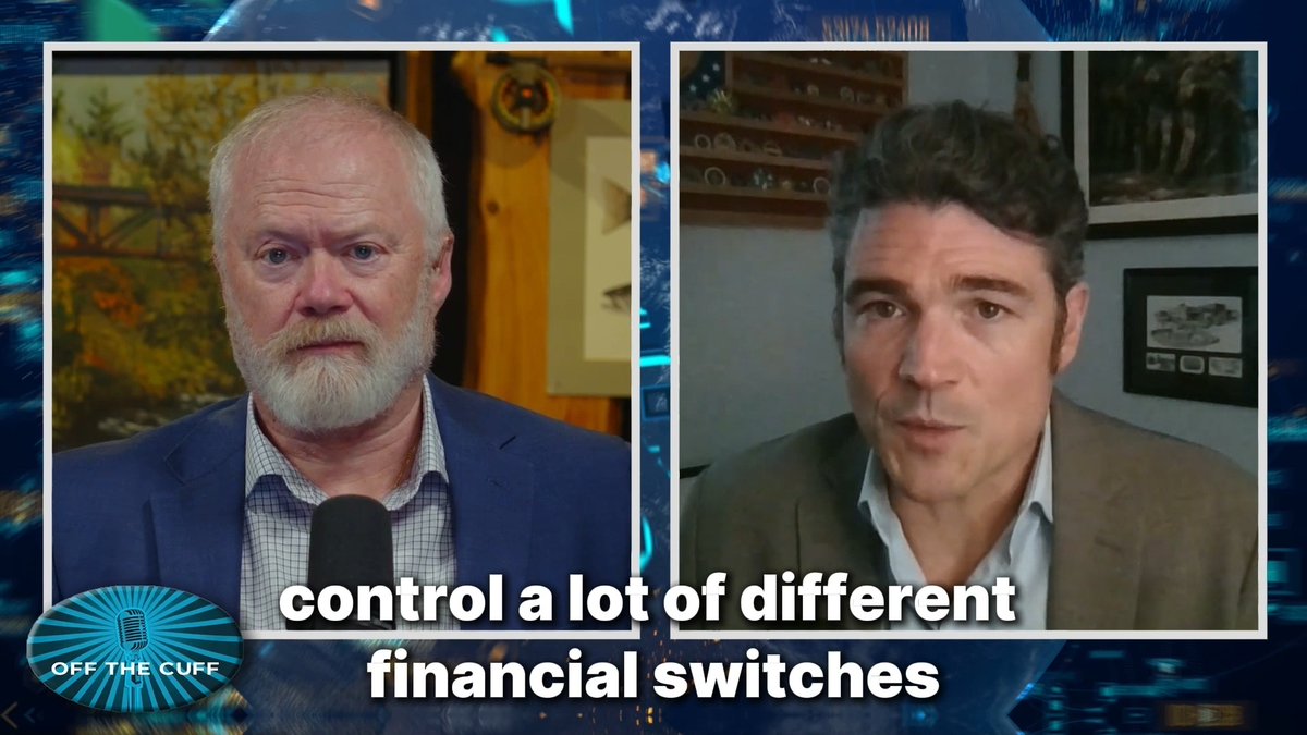The Epstein files showed us that there are major wars, major investments, and world banking systems that are being discussed in a very casual way that seems like it's above the various governments of the world. Joe Kent doesn't think there's a single person, but that there is probably a network of folks who control a lot of different financial switches, who are working in some degree of loose coordination. Full report:
