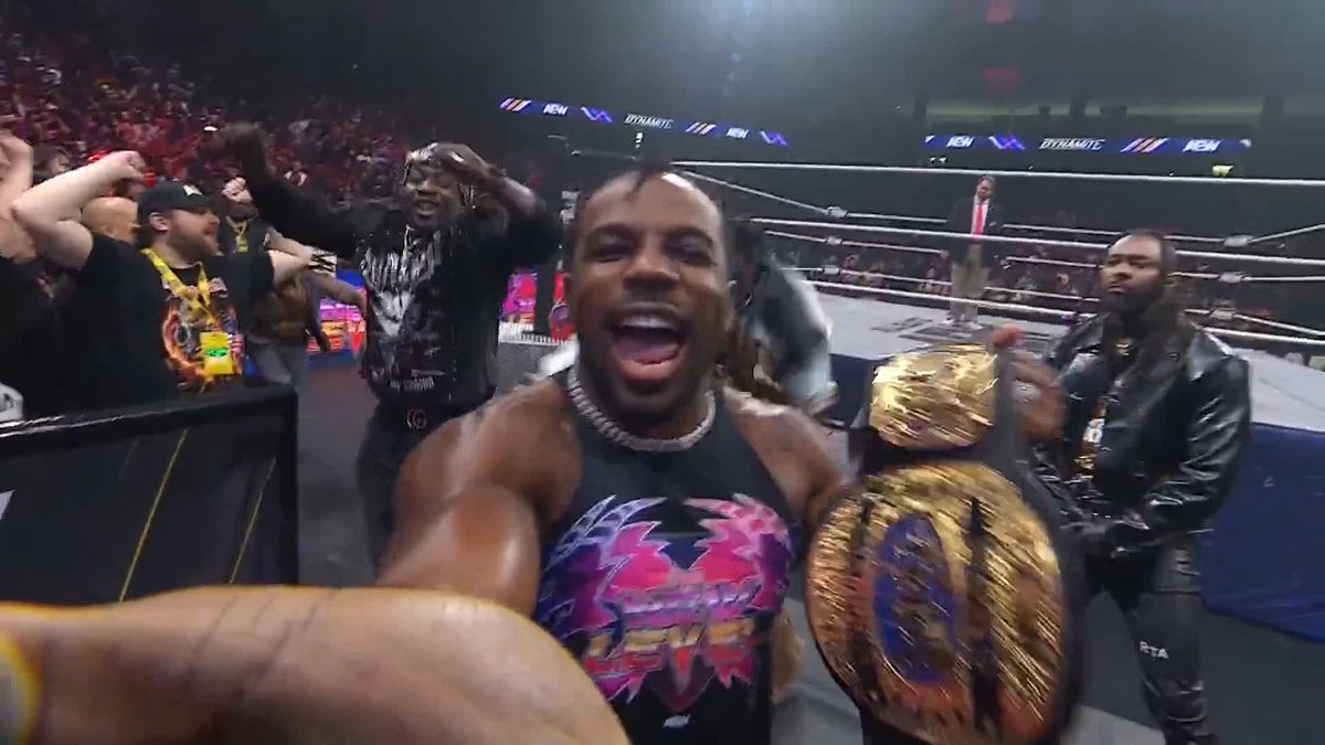 CREED WAS STILL HAPPY AF AND HAD NO CLUE ๐ #AEW #AEWDynamite