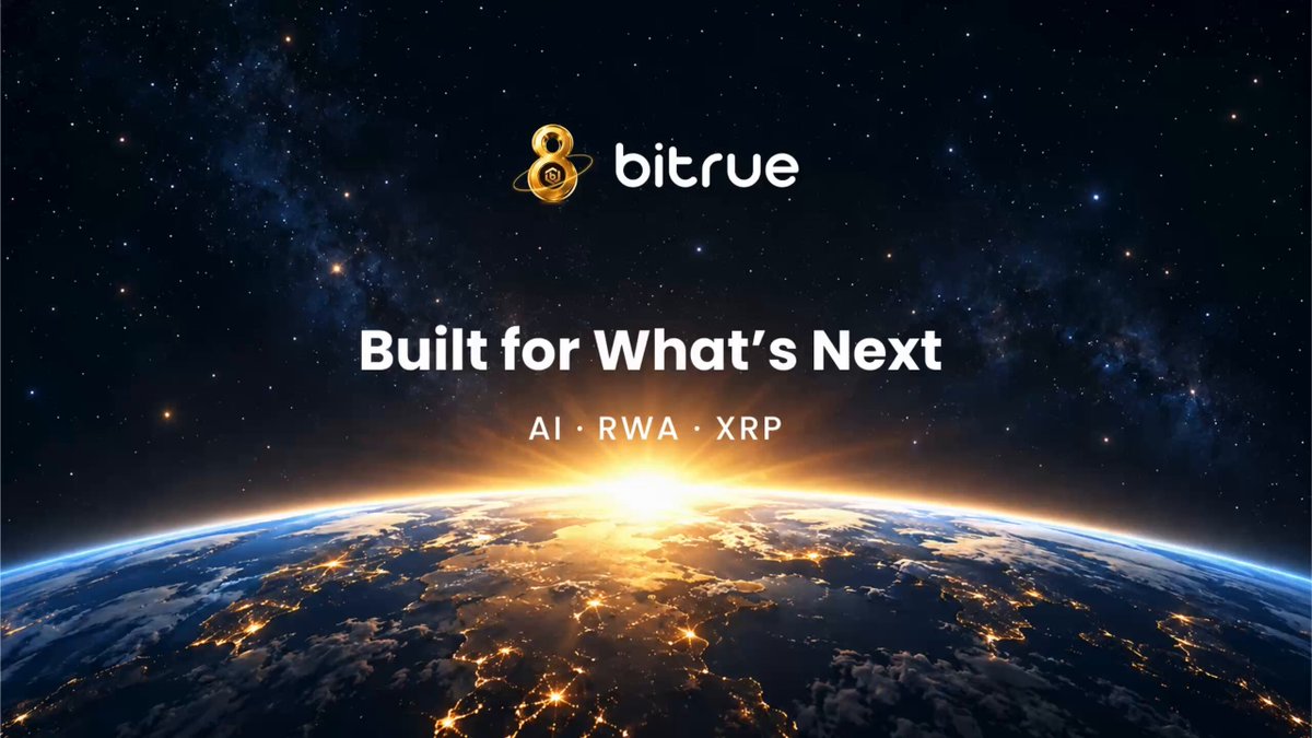 #Bitrue8Years marks eight years of building, evolving, and growing alongside more than 40 million users worldwide. 💛 As we look to the next chapter, we’re building on that trust with a clear focus on what’s next for crypto: making trading smarter with #AI, expanding access to real-world opportunities through #RWA, and continuing our long-standing commitment to #XRP and its ecosystem. 8 Years of Trust. Built For What's Next. AI. RWA. XRP. Thank you to every user, partner, and community who has been part of our journey. #8YearsOfTrust