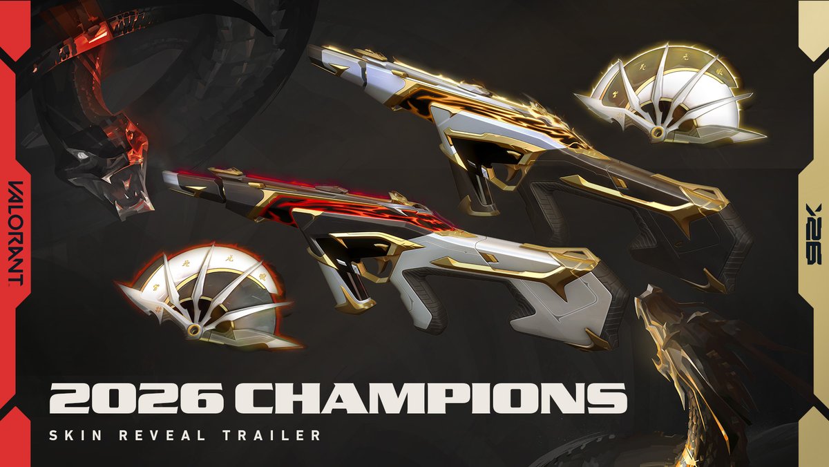 It’s time to Frag or Die. Take the Champions 2026 Phantom and Melee into battle, complete with premium flourishes and a dynamic side-swap effect.