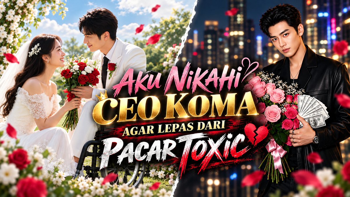 Drama Cina - Cara untuk Putus Dengan pacar Toxic, Aku harus nikahi CEO koma! 😨😥