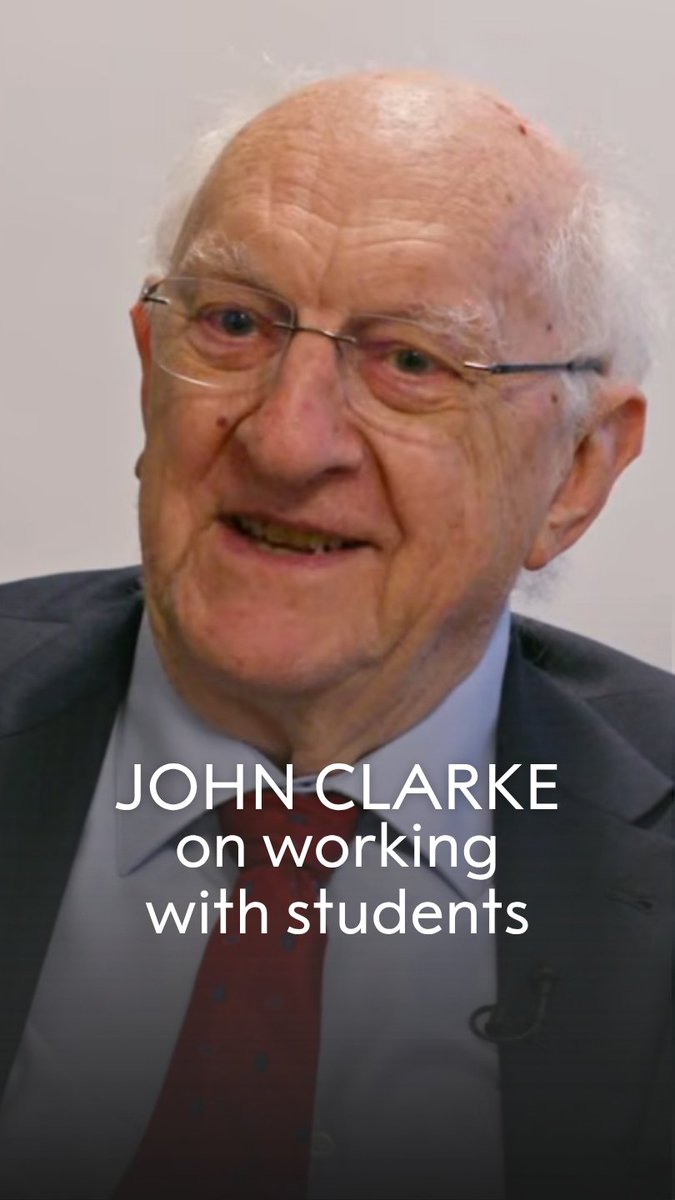 "Those are a reflection on the contributions of these many people who worked for me." John Clarke told us he learned a lot from the graduate students and post-docs with whom he's published many papers. It was with two of them – Michel Devoret and John Martinis – that he was awarded the 2025 Nobel Prize in Physics. Watch our full interview: