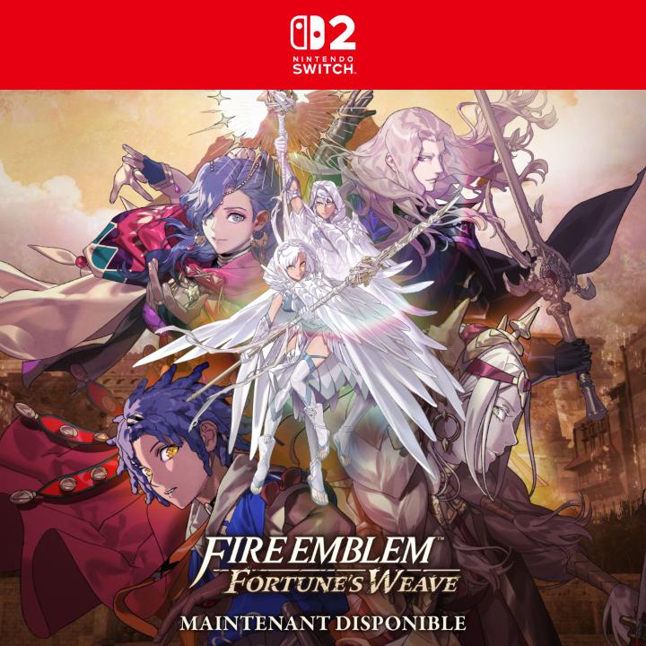 Guidez quatre destins pour sauver le monde. #FireEmblem: Fortune’s Weave est maintenant disponible sur #NintendoSwitch2.