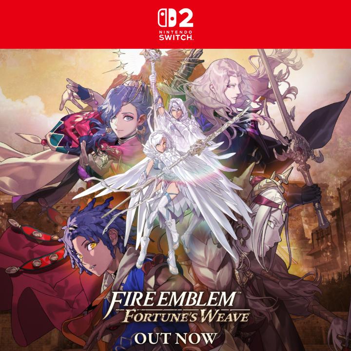 Guide four fates to save the world. #FireEmblem: Fortune’s Weave is available now on #NintendoSwitch2.