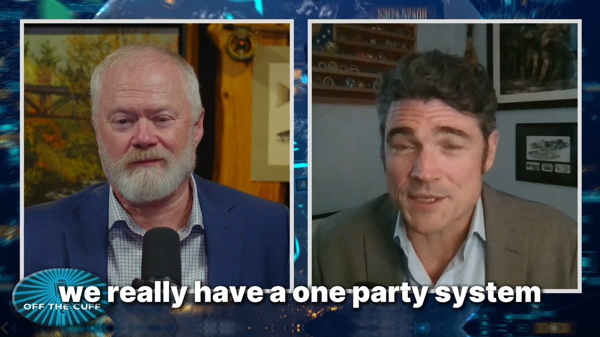 Joe Kent says it best: "The problem is, regardless of who you vote for, you get more wars in the Middle East, more deficit spending, more inflation, and you get your civil liberties eroded further." We have a one-party system, and it's become obvious that neither the Democrats nor the Republicans are the answer. Full interview: