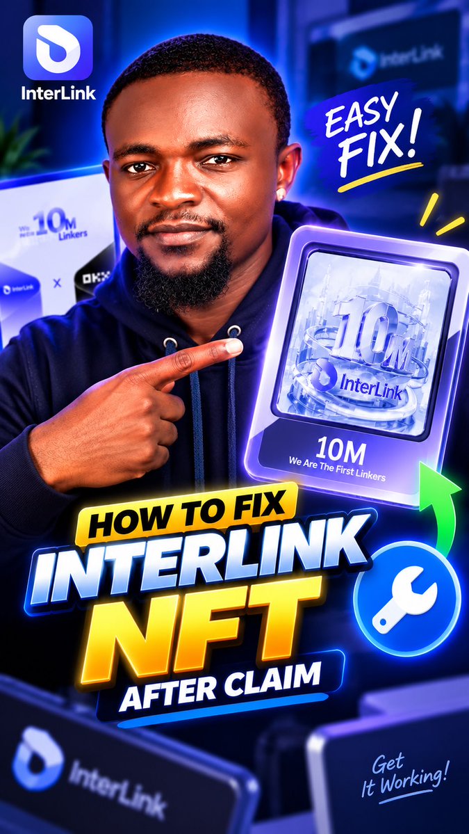 InterLink NFT Not Showing After Claim? Here’s How to Fix It! 🚨