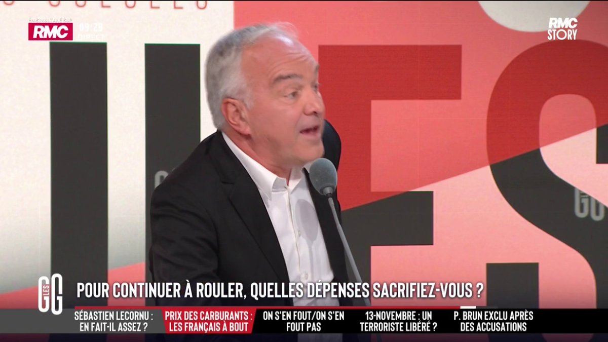 🚨 "La seule entreprise qui fait réellement quelque chose pour les Français, c'est difficile à dire, mais c'est Total." 🗣️ Olivier Truchot : "Tu vas chez Total, tu payes moins cher. On attend tout de l'État, mais la seule aide, c'est une entreprise privée." #GGRMC