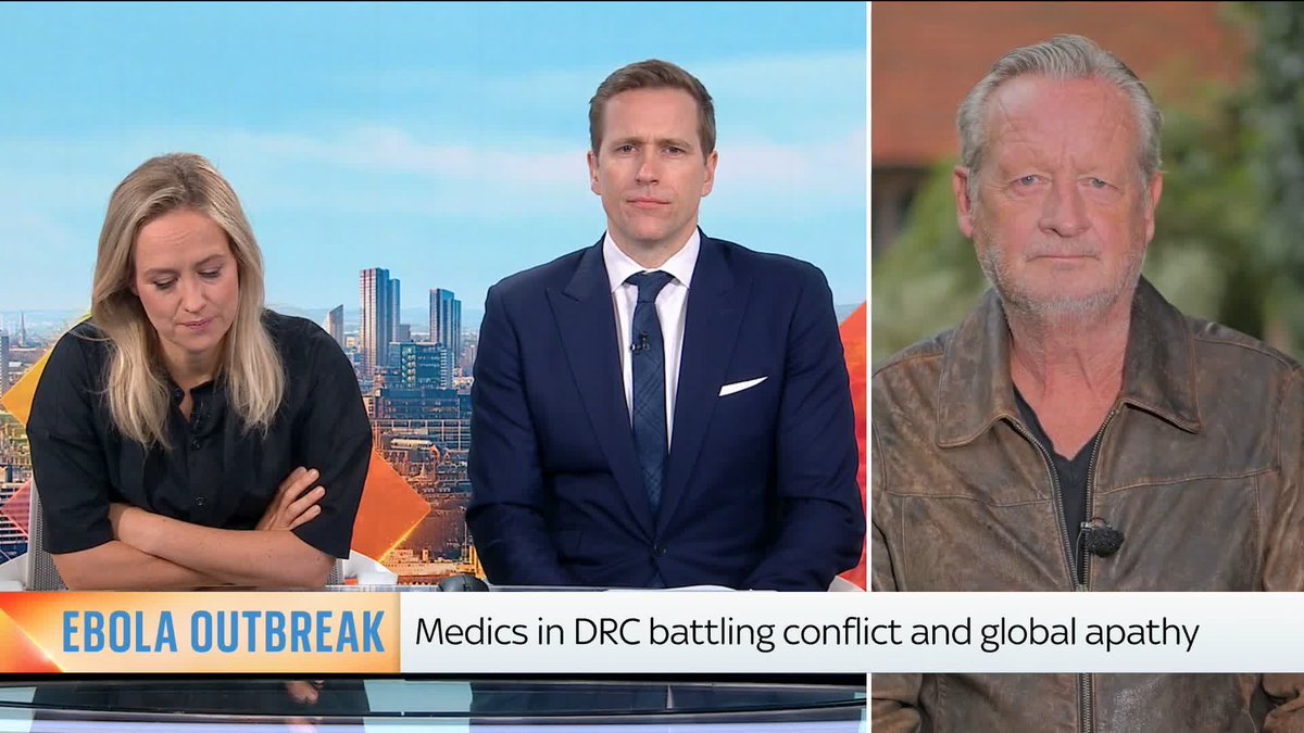 Sky's chief correspondent, Stuart Ramsay, talks about his latest report in the DRC as the country battles an Ebola outbreak, which he says has spread to the size of France ⬇️ Watch the full report: