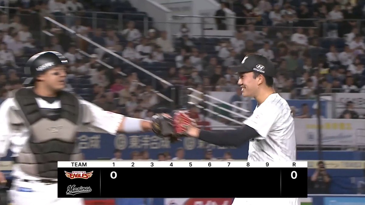プロ初登板初先発で堂々とした投球！⚾ 千葉ロッテドラフト1位ルーキー 石垣元気 投手が初奪三振をマーク！㊗✨
