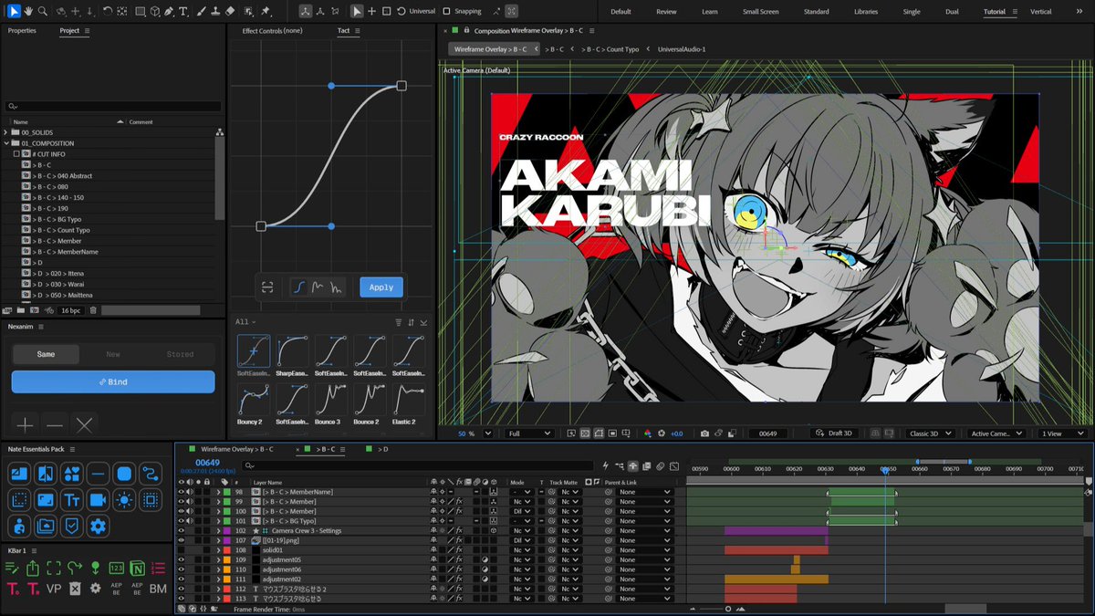 Crazy Raccoon Revive オープニング映像 — motion with drawings 🎨