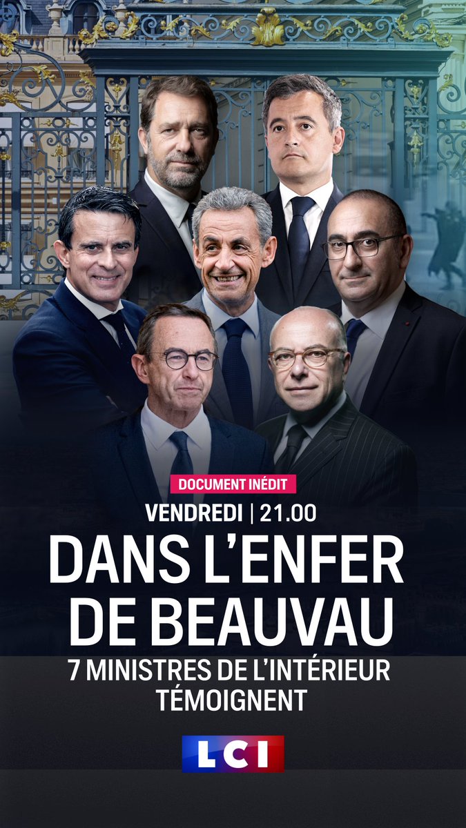 ๐ด "Dans lโenfer de Beauvau, face ร la colรจre de la rue" ๐ Un documentaire LCI inรฉdit signรฉ Guillaume FARDE, Camila Campusano, rรฉcit de Bertrand Coq cc Grรฉgory Philipps ๐บ ร ne pas manquer ce vendredi 18 septembre, ร partir de 21h
