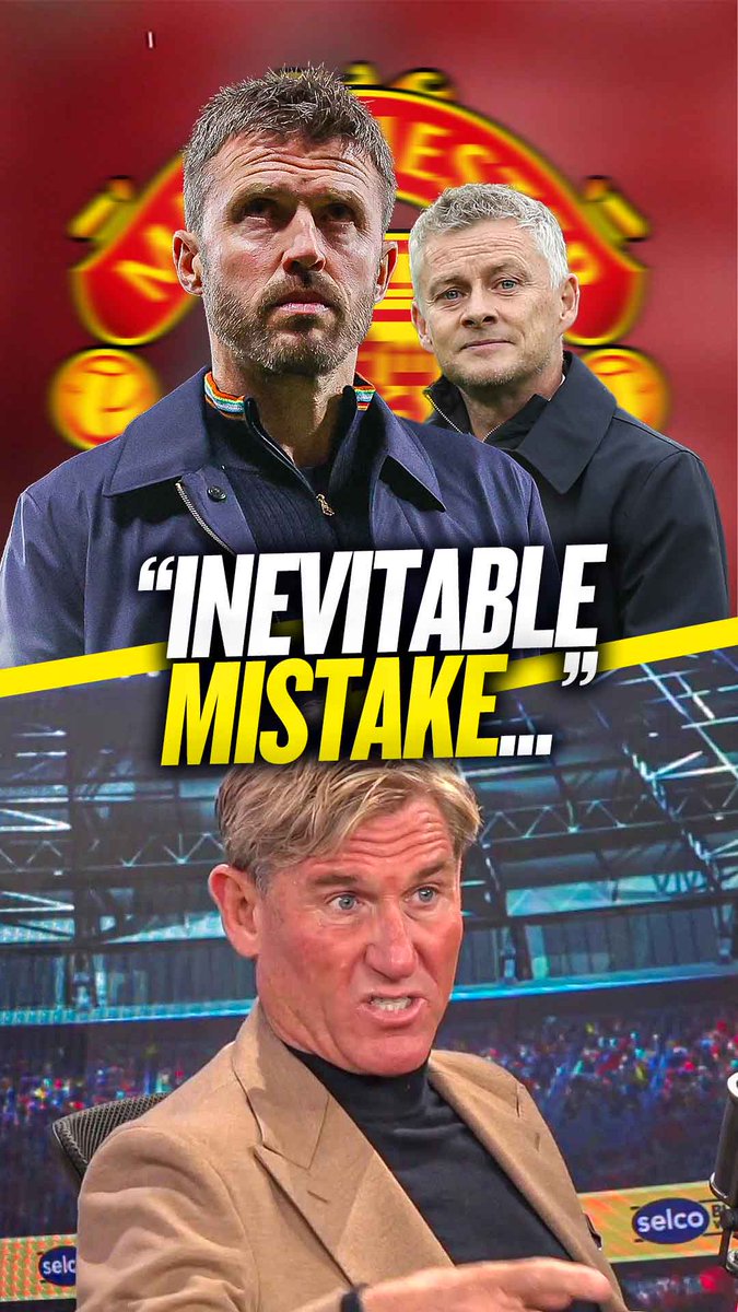😬 "It's a difficult task for a manager of his capabilities..." ❌ "Carrick, to me, was like I said about Solskjaer... an inevitable mistake!" Simon Jordan examines Michael Carrick's future at #MUFC after their poor start to the season! 🤔