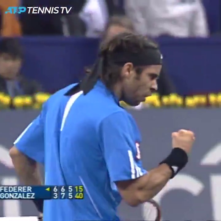 Cuando 🇨🇱 Fernando Gonzalez jugaba en este nivel para ganarle a Federer 🤯 ¿Lo recuerdan?