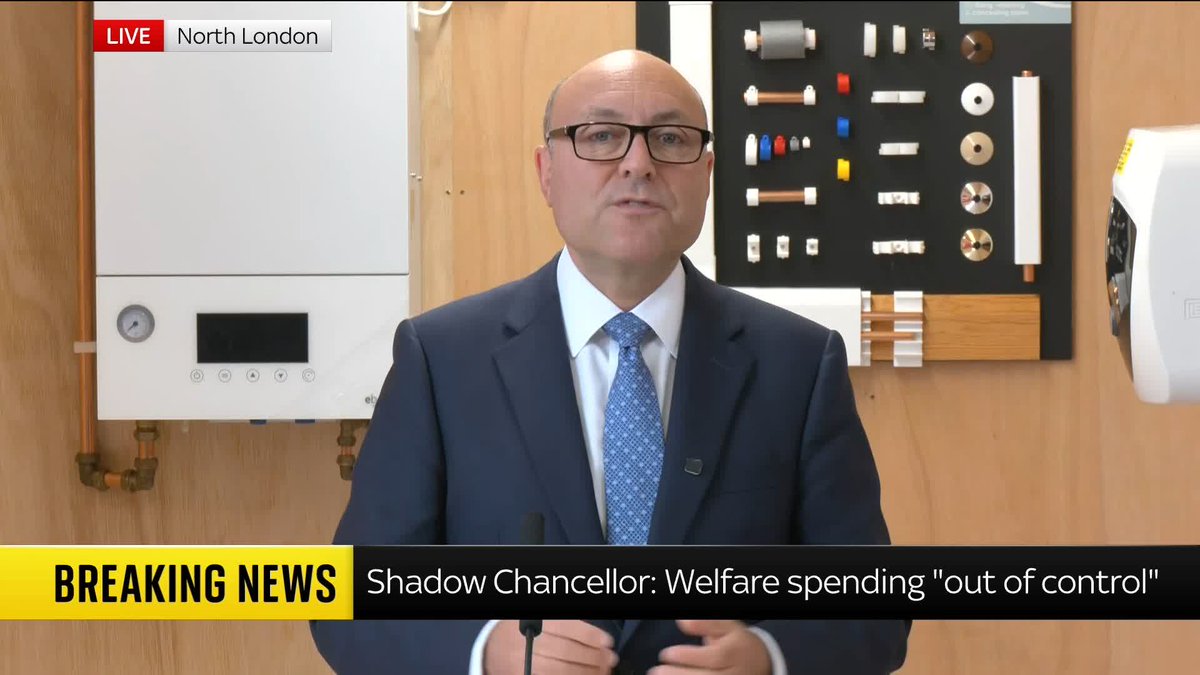 "He is Rachel Reeves without the rhetoric" Criticising Chancellor John Healey in his first major economic speech, Shadow Chancellor Andrew Griffith demands that the chancellor pledge not to raise taxes in the upcoming budget, and says: "We need an economic revolution."
