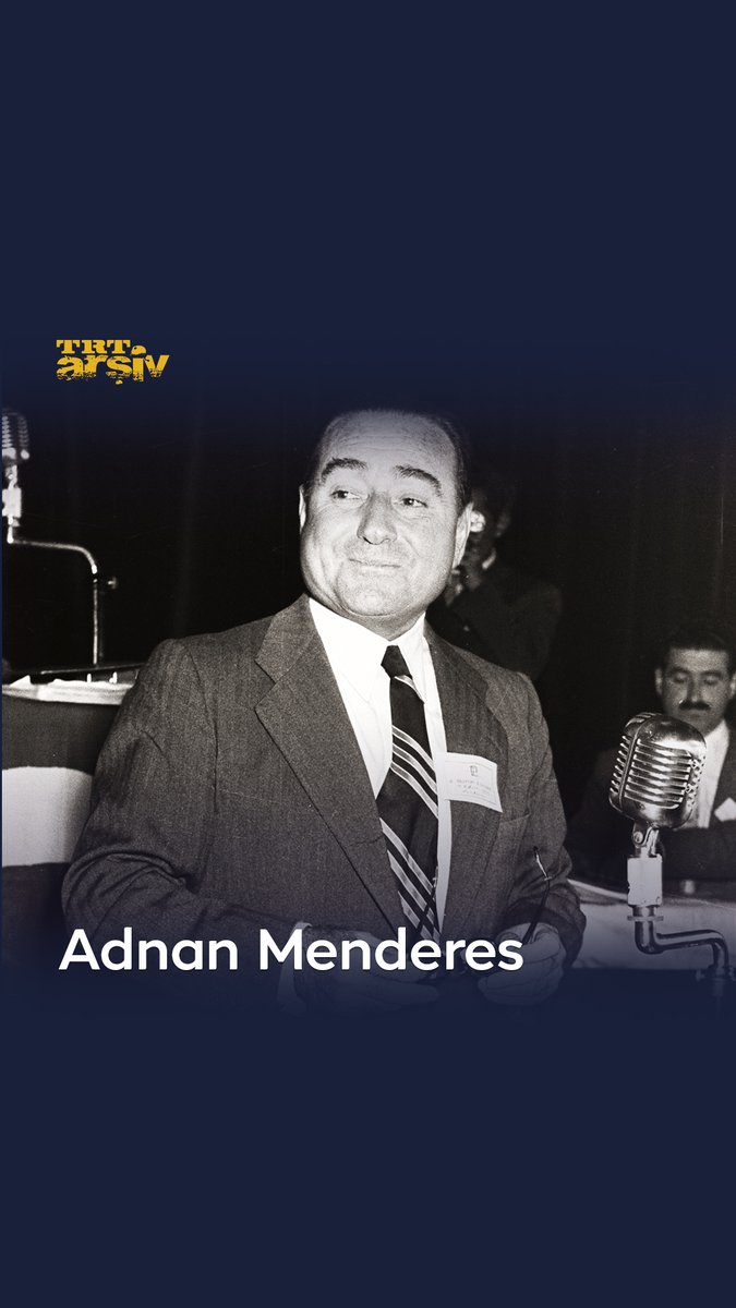 1950-1960 yılları arasında Türkiye Cumhuriyeti'nin başbakanlığını yapan Adnan Menderes, 65 yıl önce bugün idam edildi.