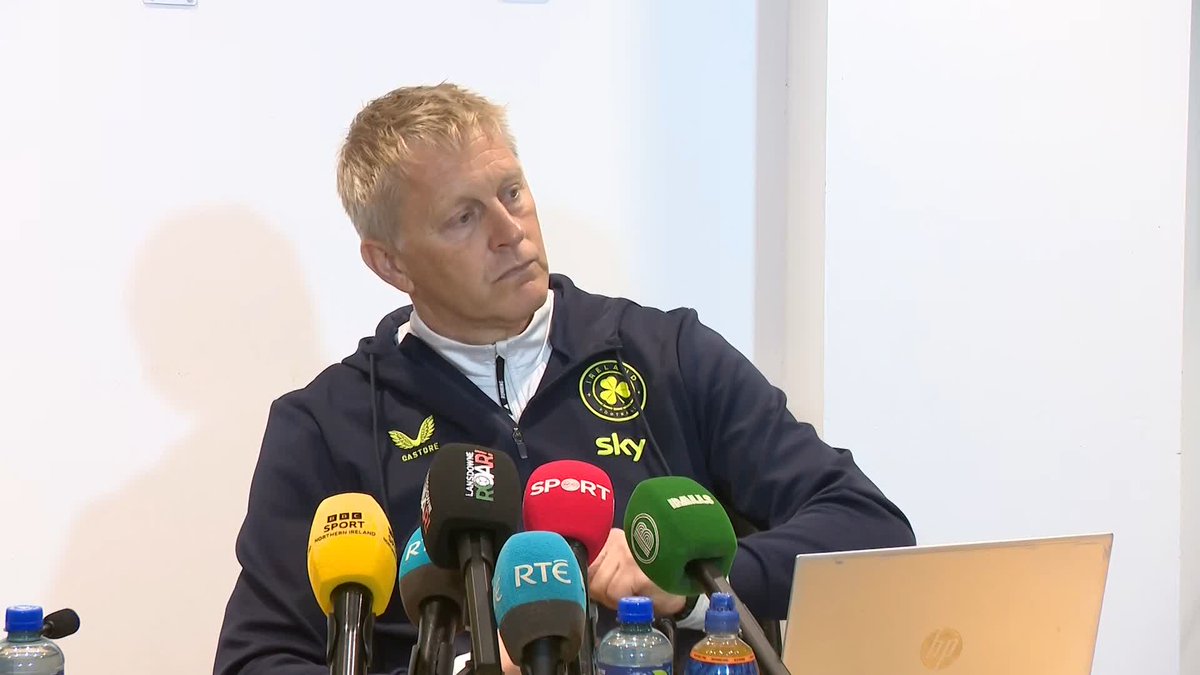 "I've spoken to all of them, individually. None of us feel comfortable playing these games but once we have decided to play them, we all stick together and play as one. That’s the agreement with all of us." Ireland boss Heimir Hallgrimsson talks about his players facing Israel.