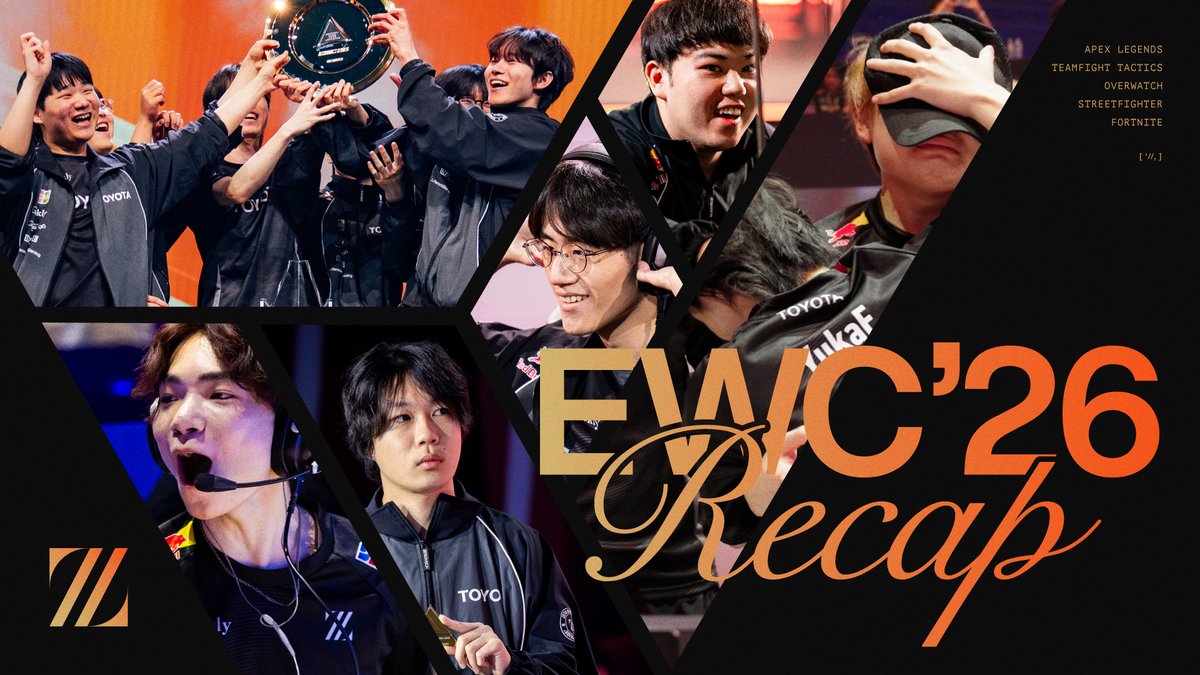 Esports World Cup 2026 Recap｜ZETA DIVISION あの熱狂を、もう一度。 全5部門の軌跡を、5分間にギュッとまとめました🔥 📺️ #EWC26 #ZETAWIN