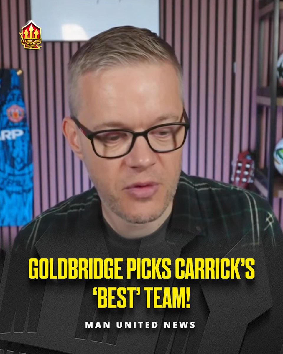 "Carrick NEEDS to change things!" 👀 Do you agree with Goldbridge's best #mufc XI? 🤔
