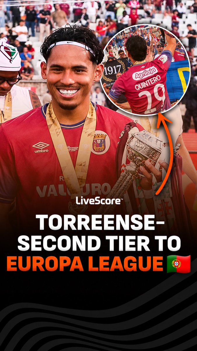 Torreense play in Portugal's 2nd tier but qualified for the Europa League after winning the Taça de Portugal 🇵🇹 The stadium is so small they can't even play in it, so they will play their 'home' games 193 miles away 📈😳