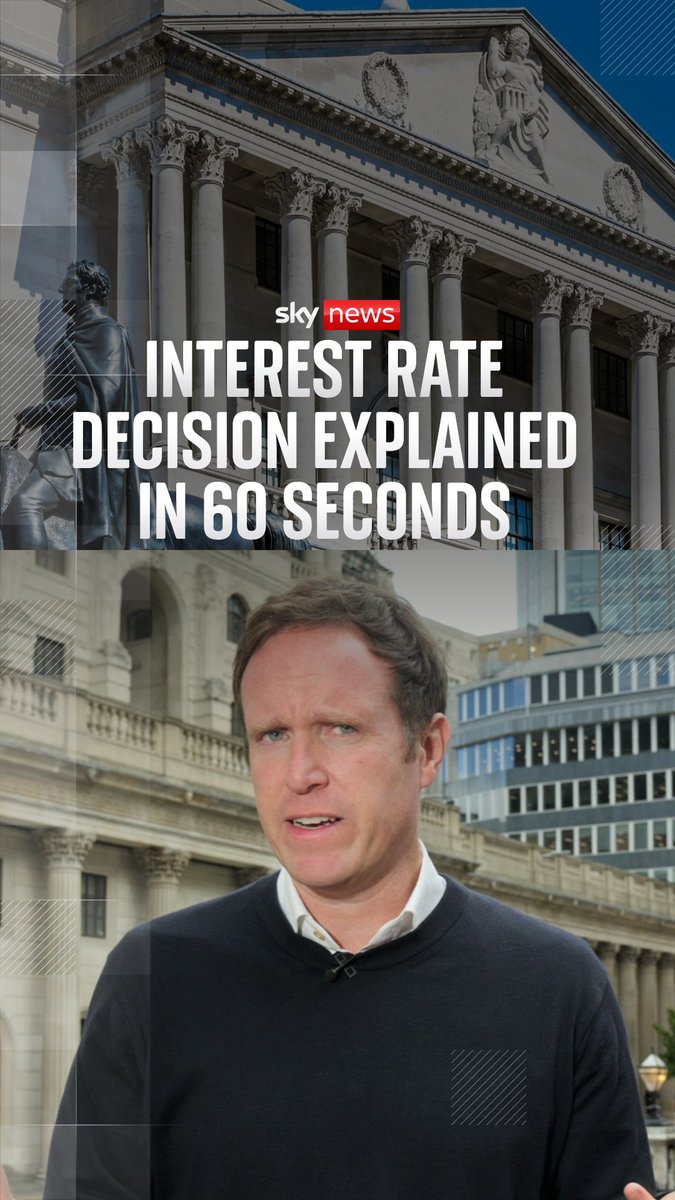 Interest rates are held at 3.75% in a new Bank of England announcement Sky's economics and data editor Ed Conway breaks down everything you need to know about the interest rate decision.