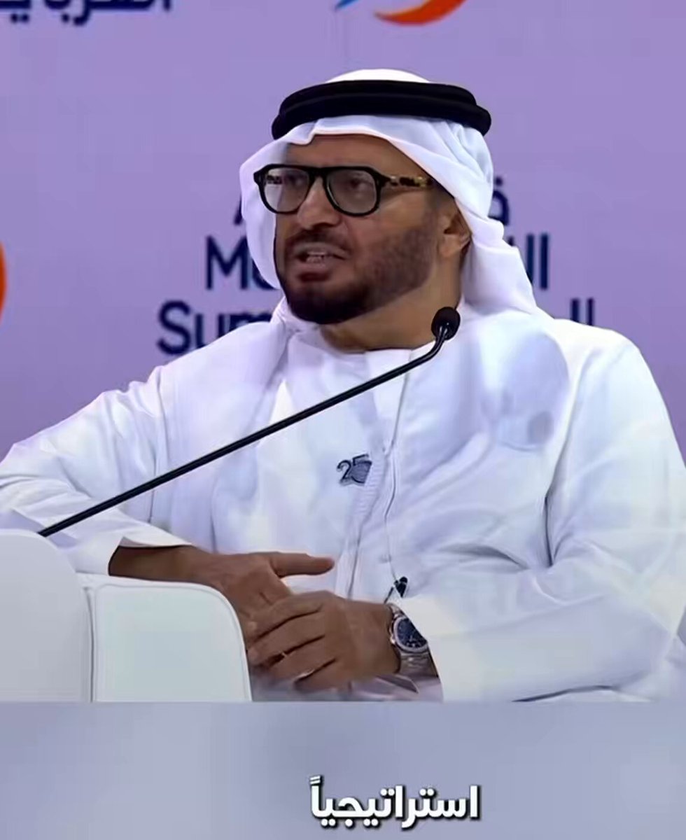 معالي الدكتور أنور قرقاش المستشار الدبلوماسي لصاحب السمو رئيس الدولة خلال #قمة_الإعلام_العربي : أمن المملكة العربية السعودية من أمننا