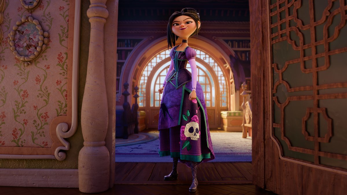 Não sabia que eu ia virar fã da irmã má da Cinderela. Tipo Irmãs, filme animado do mesmo estúdio de Guerreiras do K-pop, estreia dia 20 de novembro. 👠✨