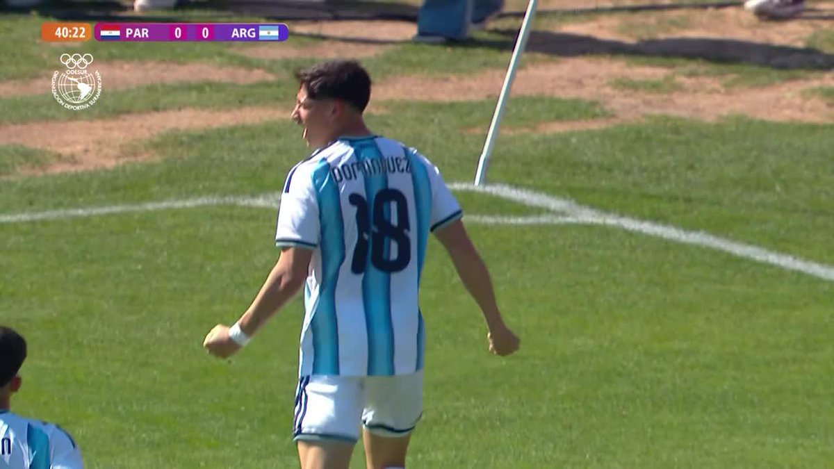 🔥🇦🇷 GOLAZO DE FRANCO DOMÍNGUEZ PARA EL 1-0 DE ARGENTINA ANTE PARAGUAY. EL PIBE DE ESTUDIANTES. 👀