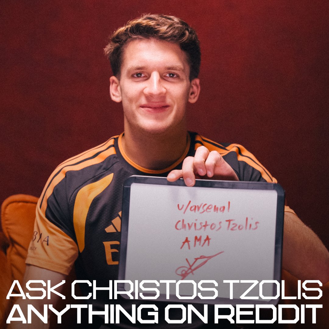 🎙️ Ask Me Anything: Christos Tzolis 🇬🇷 Christos answers your questions from r/Gunners 👇