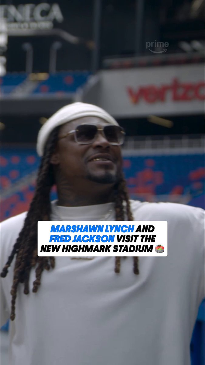 The catwalk had Marshawn feeling like a Ninja Turtle 😭 Watch Lions vs. Bills on Prime Video | 6:30pm ET