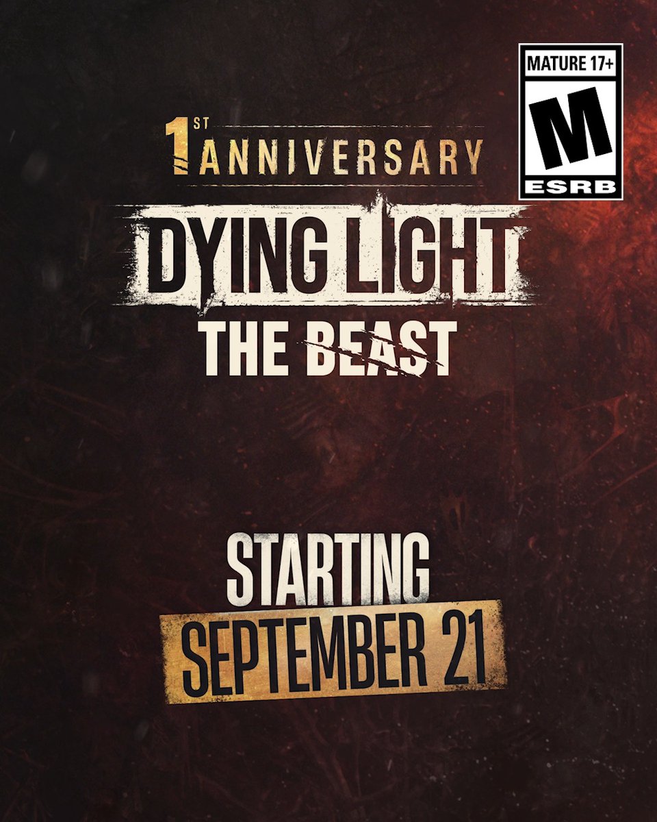 Celebrate the First Anniversary of Dying Light: The Beast with us! 🎉 Dive in and discover all the thrilling anniversary activities we’ve prepared for you. Return to Castor Wood and unleash the beast once again! 🔥