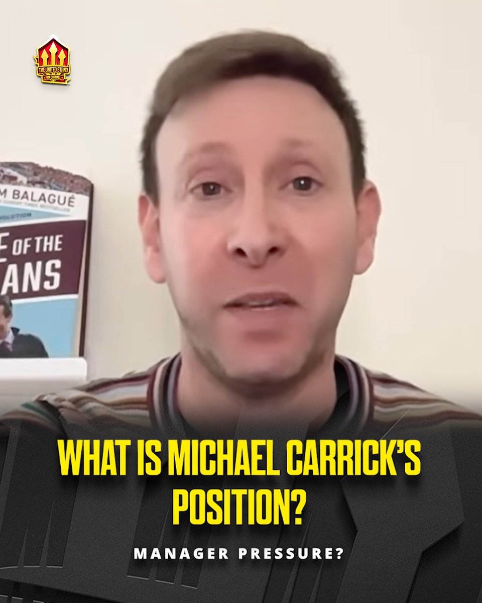 "I'm NOT SURE that we can say there is UNIVERSAL BACKING!" 😲 Do you think Michael Carrick will be sacked? 🤔 #mufc