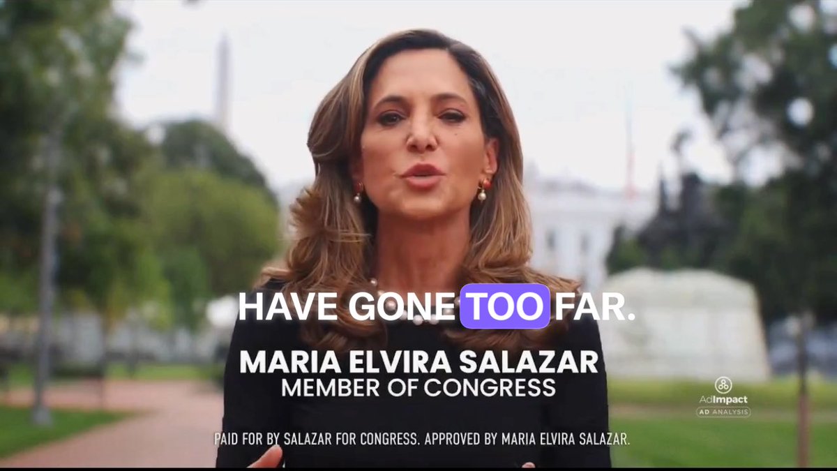 WOW!! Florida Republican Rep. Maria Elvira Salazar just turned on Trump: "Mr. President, some of your immigration enforcement efforts have gone too far.”