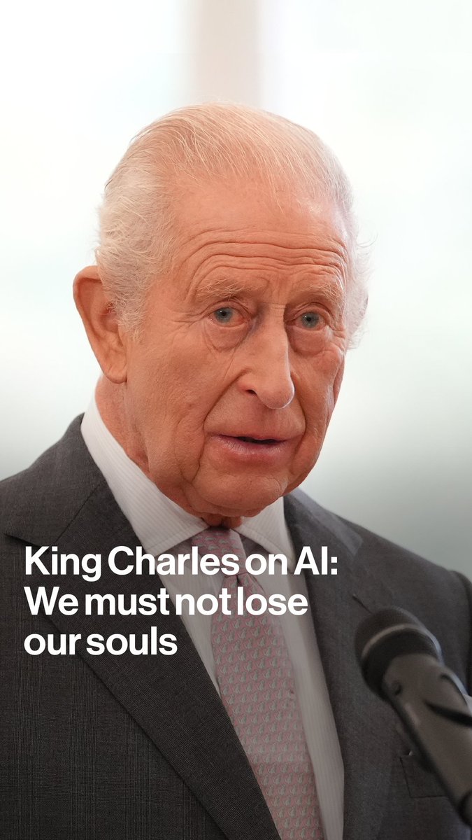 "There is urgency in adequately considering the existential dangers of AI falling into the wrong hands." King Charles asks for reassurances from tech executives that they can keep their inventions under control