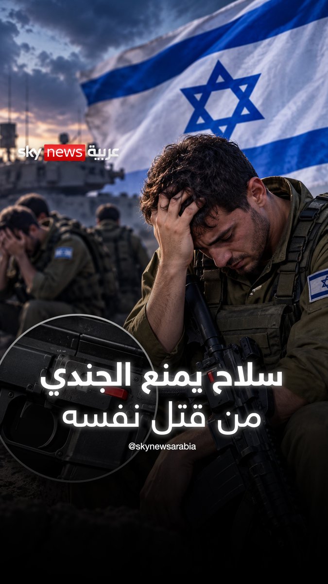 "سلاح يمنع الجندي من قتل نفسه".. تقنيات ذكية واستنفار في الجيش الإسرائيلي لمواجهة شبح الانتحار #بالمختصر #إسرائيل