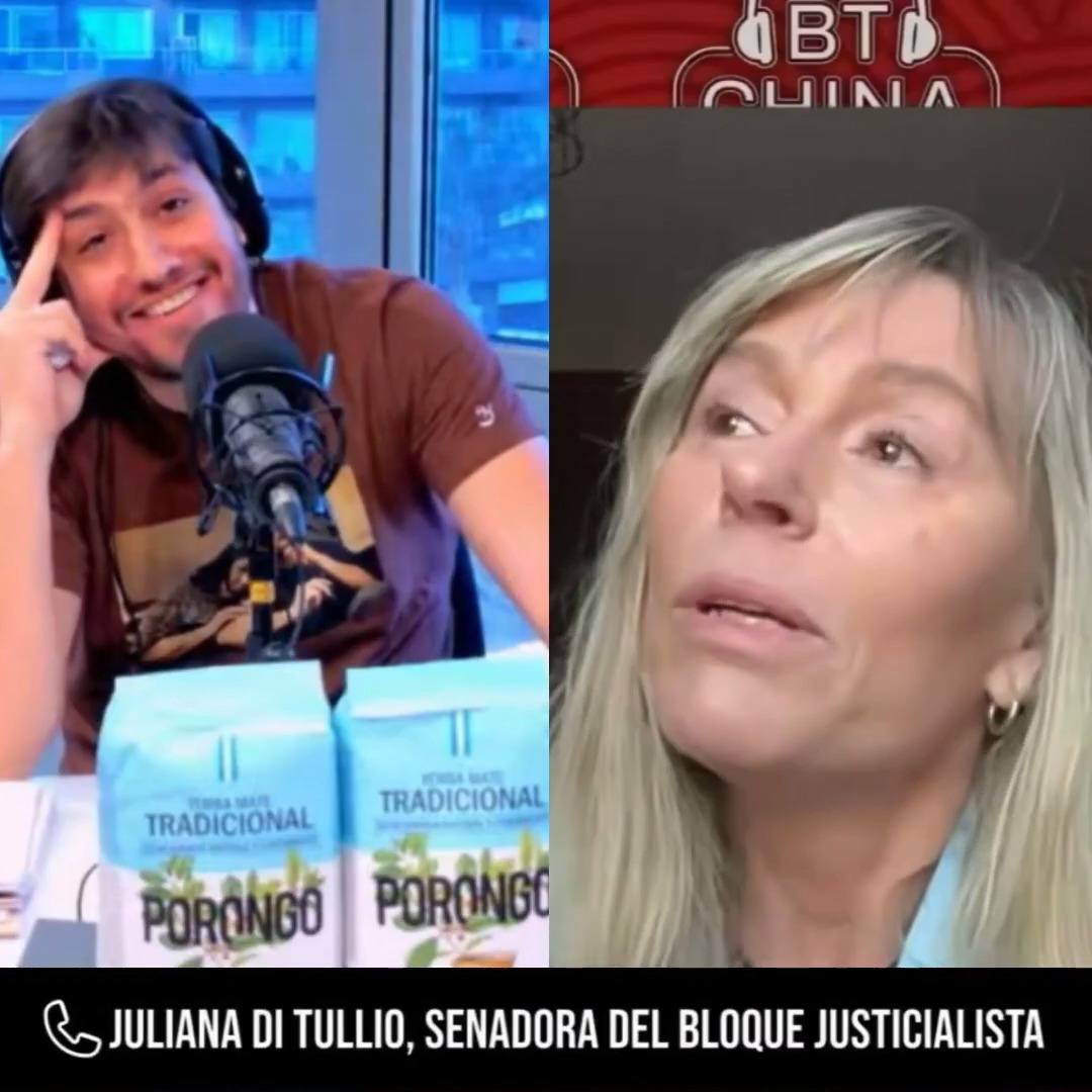 "Jairo": Por este momento durante la entrevista de Jairo Straccia a Juliana Di Tullio en #BTChina