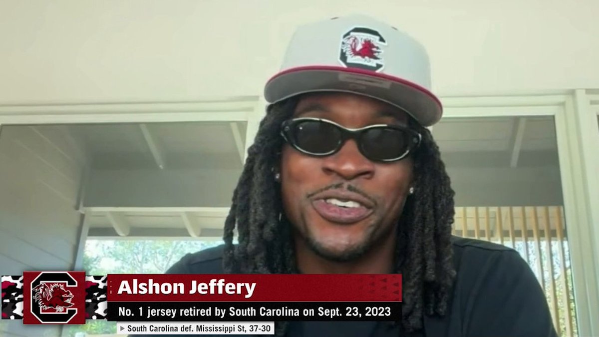 Super Bowl champion. South Carolina Football legend. Alshon Jeffery will be in Williams-Brice for Mississippi State vs. South Carolina 🔥