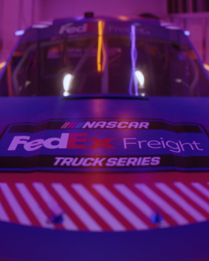 2027 is set to deliver the perfect pairing. Introducing the NASCAR FedEx Freight Truck Series.