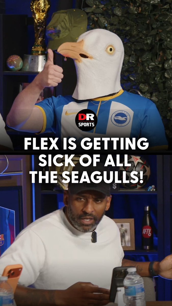 Flex is getting MAD when seeing Pascal the seagull 🪽🤣 #WeekendPreview