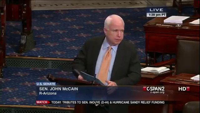 Senator John McCain on Senator Jon Kyl in 2012: "I've always looked up to Jon as my senior. He's been my leader, my senior partner in much of the work we've done in Arizona, my friend, and one of the people I most look up to in this place…"