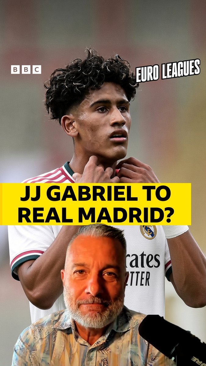 Is Real Madrid the right place for JJ Gabriel? ⚪️💰 🗣️ Julien Laurens & Guillem Balague on JJ Gabriel’s potential move to Spain #BBCFootball #MUFC