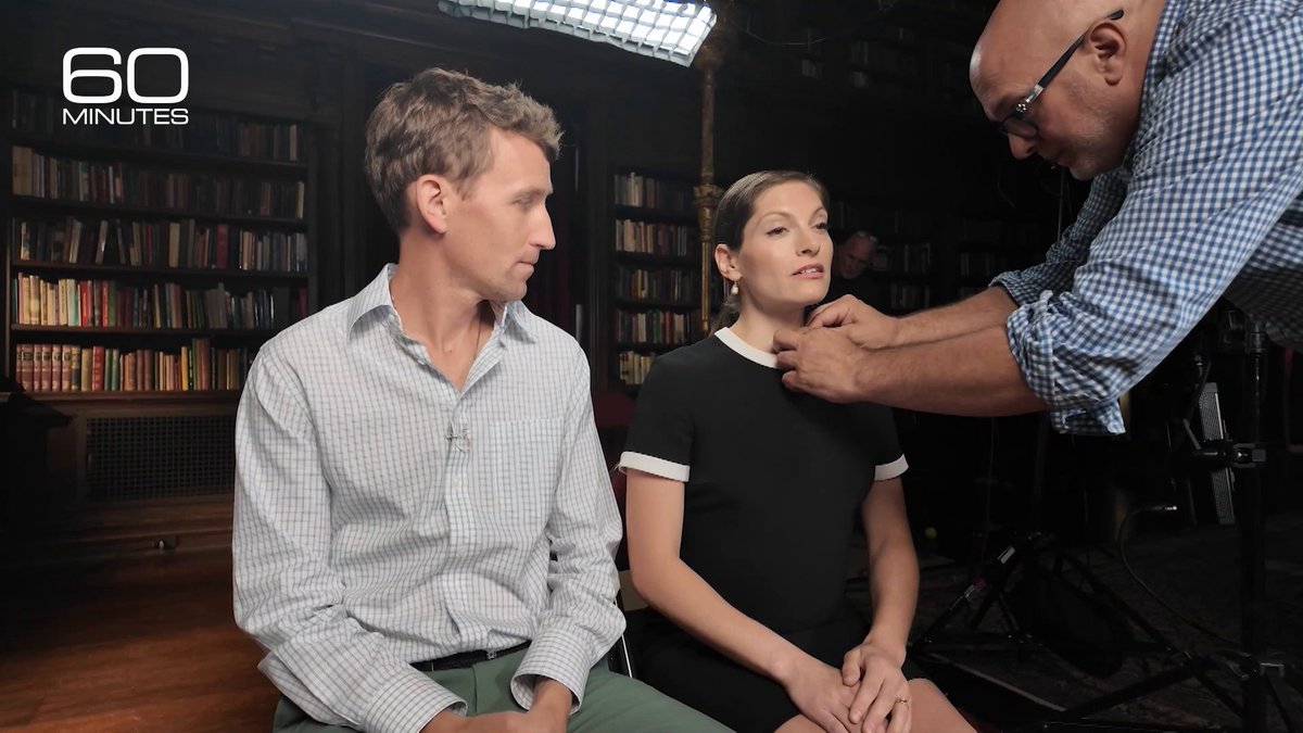 Dr. Rachel Danis joins her husband, Patrick Clancy. This Sunday. Only on 60 Minutes.