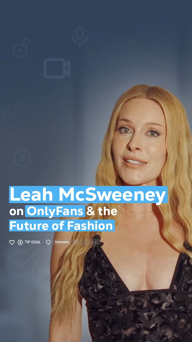 Is the future of fashion on OnlyFans? Leah McSweeney thinks so. 💻 Watch the interview: