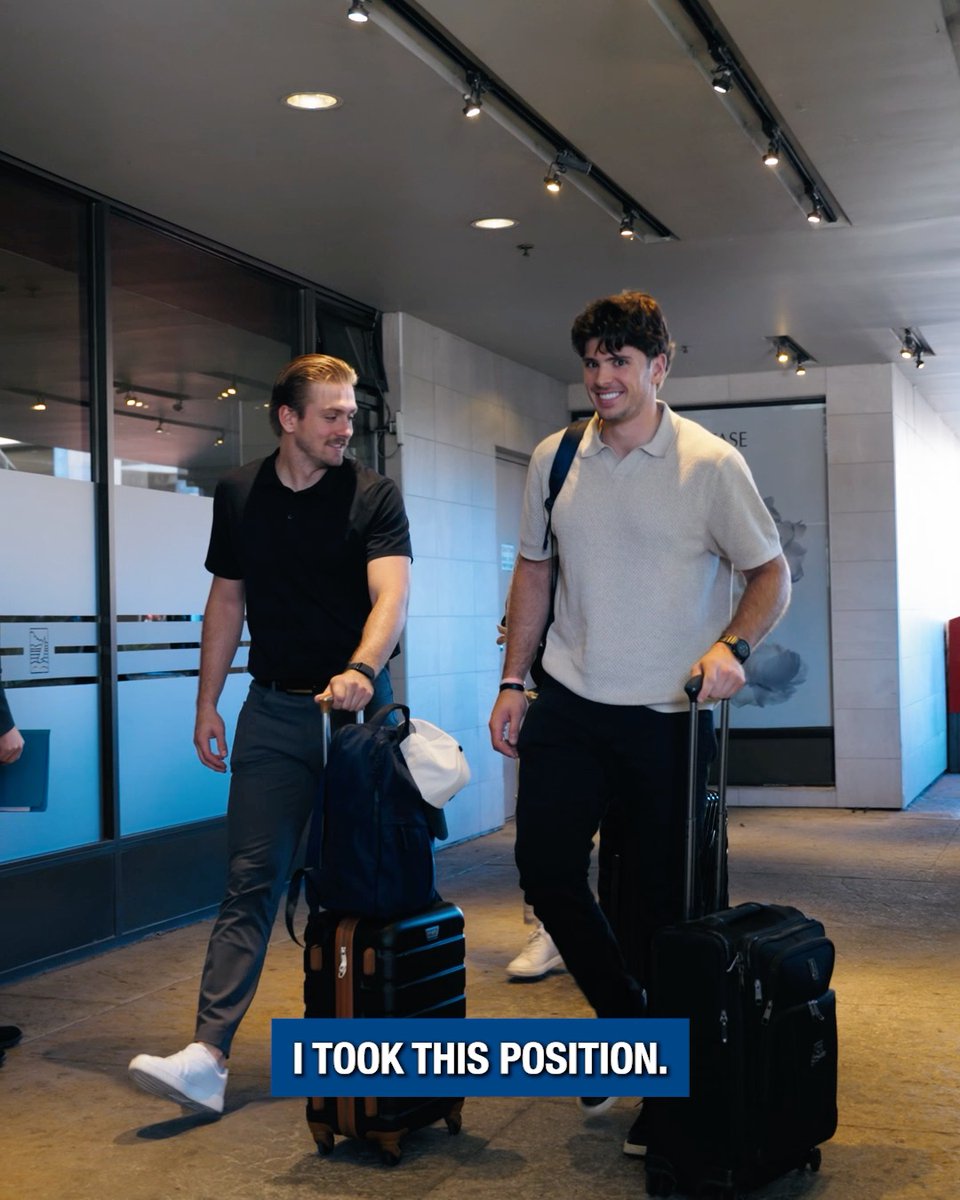 "You guys are all here because you have mastered the ability to do hard things." Hear Training Camp opening remarks from #Canucks General Manager Ryan Johnson &amp; Head Coach Manny Malhotra. 🗣️
